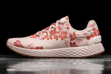 Women's Nobull Blush Cherry Blossom Ripstop Running Shoes Pink | SG B2654E